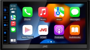 JVC KW-M785DBW - Receptor AV Digital Media de 17,3 cm (6,8") cu CarPlay fara fir si Android Auto (4x50W, DAB+/UKW, BT, 3X Pre-Out 2,5V, USB, iPod/iPhone Control) - Img 8