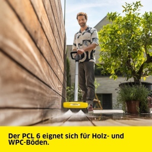 Karcher Patio Cleaner PCL 6, presiune: max. 10 bari, debit de apa: max. 180 l/h, latime de lucru: 300 mm, viteza periei 600-800 rpm, pentru placi din lemn, plastic compozit si piatra cu pori fini - Img 5
