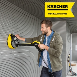 Karcher Surface Cleaner T-Racer T 7 Plus (protectie impotriva stropirii apei, pentru suprafete mari, doua duze plate de pulverizare, maner pentru lucru vertical, duza electrica, duza de spalare) - Img 5