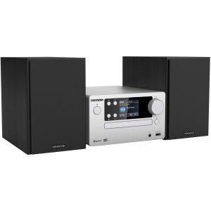 KENWOOD M-725DAB-S - Sistem Micro HiFi cu DAB+, CD, USB, Bluetooth si TFT-Display, Aluminiu mat - Img 4