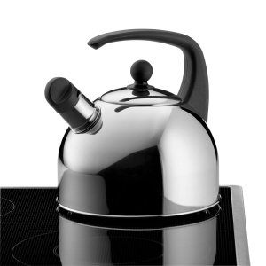 Kettle cu flaut WMF 2,0 l din inox Cromargan, inductie - Img 3