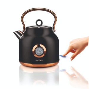 Kettle electric Haeger EK-22B.024A, 1,7 l, 2200 W, negru - Img 2