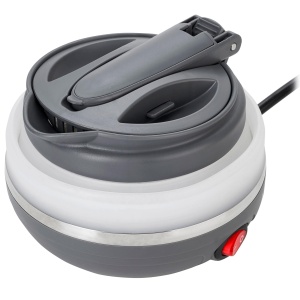 Kettle Electric Mesko MS1375, 0.6L, 750W, Alb, Faltabil - Img 8