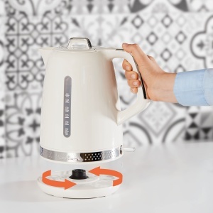 Kettle electric Moulinex BY320A, 1.7L, design vintage - Img 6
