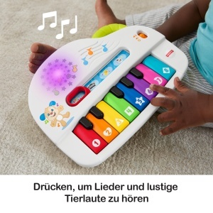 Keyboard pentru copii Fisher-Price cu sunete amuzante, 4 moduri de joc - Img 3