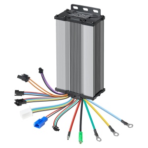Kit bicicleta electrica VEVOR 1000W, 48V 420RPM ph650mm Roata fata E-Bike Hub Kit de motor cu controler de viteza imbunatatit, kit de prindere a acceleratiei, afisaj LCD si sistem PAS pentru biciclete de sosea - Img 7