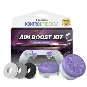 Kit de Performanta KontrolFreek pentru Controller PlayStation 5 si 4, Culoare Purple Galaxy