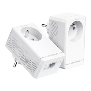 Kit Powerline Mercusys MP500P, 1000 Mbps, 2 adaptoare, Gigabit Ethernet