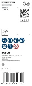 Koffer pentru Lochsage Bosch EXPERT PC Plus, 46 x 23 mm, Plastic Rezistent - Img 2