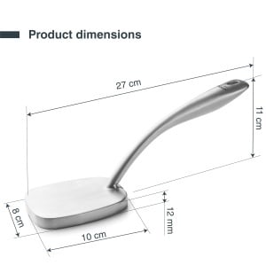 Lacor 61251 Fleischklopfer din inox ergonomic 734 g spalare usoara - Img 2