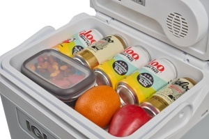 Lada frigorifica electrica IGLOO IE24 ACDC 24L gri alimentare 12V230V - Img 5
