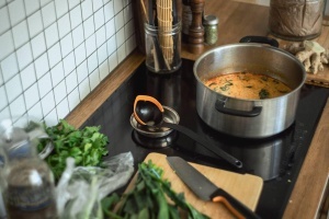 Ladle Fiskars Functional Form, 1 dl, NegruPortocaliu, Design Ergonomic - Img 6