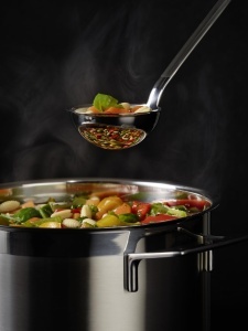 Ladle pentru sosuri ROSLE VS 600, din otel inoxidabil, 18 cm, design elegant - Img 3