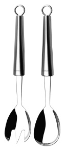 Lagostina Salatbesteck 12335510100 Set 2 Piese Inox Polisat Ergonomic