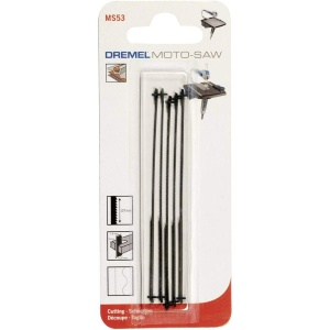 Lama de feronerie Dremel MS53, set 5 lame pentru taiere in lemn si plastic