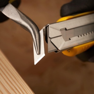 Lama de taiere Stanley 25mm, 20 bucati, din otel carbon, pentru cutter - Img 7