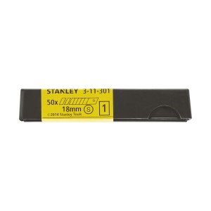 Lame cutter 18 mm Stanley 3-11-301, otel carbon, 7 segmente, set 50 buc - Img 7