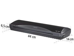 Laminator la cald si la rece Hama cu folii de laminare A3 laminator pentru laminare la rece si laminare la cald incalzire rapida acasa birou scoala bu - Img 4