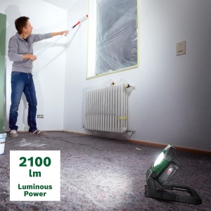 Lampa de lucru Bosch UniversalWorkLight 18V-2100, 2100 Lumen, 3 trepte de luminozitate - Img 7