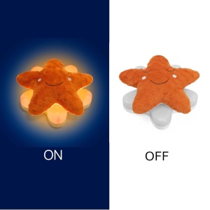 Lampa de noapte Chicco YouMe Star, jucarie pufoasa, lumina calda, muzica si zgomot alb - Img 3