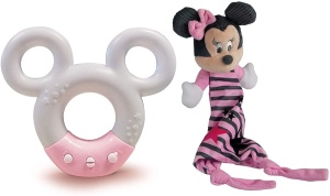 Lampa de noapte Clementoni Disney Baby Minnie cu sunete si culori, alba - Img 2