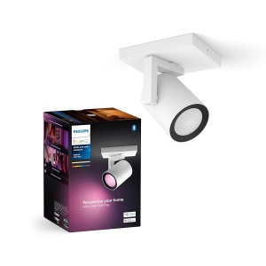 Lampa de tavan Philips Hue Argenta cu 1 Spot, 1050 lm, dimabila, alba