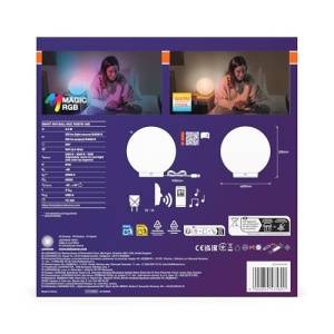 Lampa inteligenta Osram SMART WIFI, 5W, 200lm, RGB, negru, dimabila - Img 9