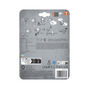 Lampa LED cu senzor de miscare Osram, 3000K, IP43, alimentare cu baterii - Img 3