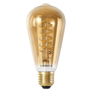 Lampa LED cu Wifi LEDVANCE SMART, 8W, 650lm, Forma Edison, Culoare Aurie - Img 2