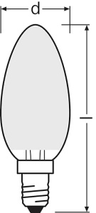Lampa LED dimmbara Osram Superstar E14, 470 Lumen, 2700K, 1 bucata - Img 6