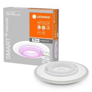 Lampa LED LEDVANCE ORBIS RUMOUR SMART, 32W, 50cm, dimmbara, alba