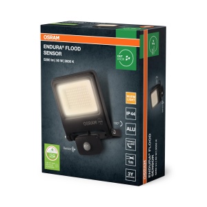Lampa LED Osram ENDURA Flood cu senzor, 3000K, aluminiu reciclat - Img 2