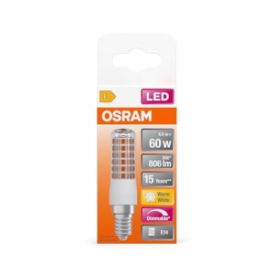 Lampa LED Osram Superstar Slim, E14, Dimmbara, 2700K, 60W Echivalent - Img 5