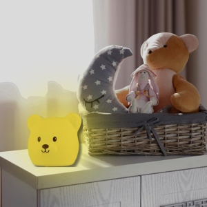 Lampa LED pentru copii BEPER Bar, multicolor, USB reincarcabila, din silicon - Img 2