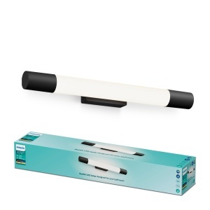 Lampa LED Philips Rover 5W 750lm lumina calda IP44 negru