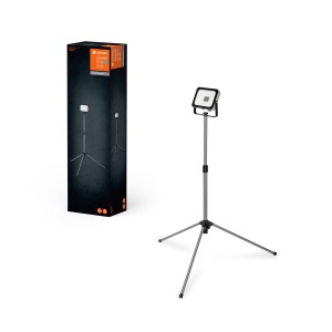 Lampa LED portabila LEDVANCE cu stativ pliabil, 30W, 6500K, gri inchis