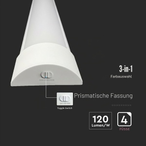 Lampa LED V-TAC 120 CM 20W, 4800 Lumen, CCT 3 in 1 - Img 7