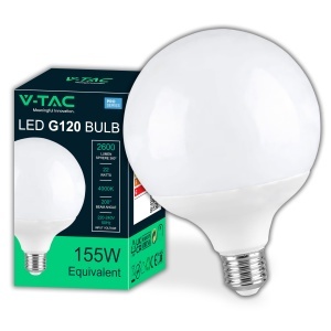 Lampa LED V-TAC E27 Globe 22W (125W echivalent) 2600 Lumen 4000K