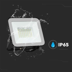 Lampa LED V-TAC Slimline Pro 50W, 4270 Lumen, Negru - Img 6