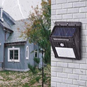Lampa solara GRIFEMA DG1002-20, 20 LED, waterproof, cu senzor de miscare, 2 bucati - Img 2