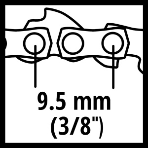 Lant de rezerva Einhell 35 cm 52 elemente 11 mm pentru fierastraie electrice si cu acumulator - Img 6