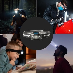 Lanterna frontala Blaupunkt LED 100 Lumen, 5 moduri de iluminare, ultraleggera - Img 5