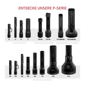 Lanterna LED Ledlenser P6R, 1200 Lumen, 320m, USB-C, IP68 - Img 7