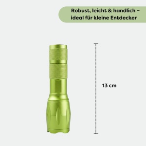 Lanterna LED pentru copii HABA Terra Kids, 2 niveluri de luminozitate, 13 ore autonomie - Img 5