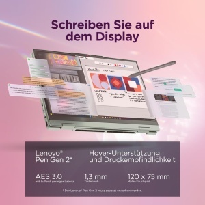 Laptop 2in1 Lenovo IdeaPad 5 14 OLED Touch AMD Ryzen 7 16GB RAM 1TB SSD Breeze Moss - Img 5