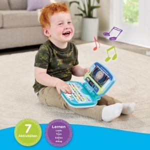 Laptop educational VTech Lern- und Musik-Laptop pentru copii 2-5 ani - Img 3