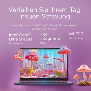 Laptop Lenovo IdeaPad Slim 5i Intel Core Ultra 9 16 WUXGA 32GB RAM 1TB SSD Cosmic Blau - Img 2