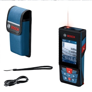 Laser de masurare Bosch GLM 150-27 C, 150 m, laser verde, cu conectivitate Bluetooth