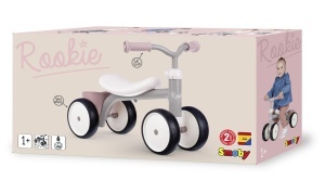 Lauflernhilfe Smoby Rookie Roz pentru copii de la 12 luni, cu roti EVA silentioase - Img 7