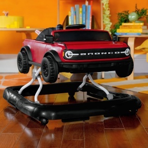 Lauflernwagen Bright Starts Ford Bronco 4-in-1, Culoare Rosie, Unisex, 6-24 Luni - Img 3